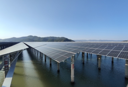 奉化区裘村镇150MW渔光互补光伏项目桩基工程